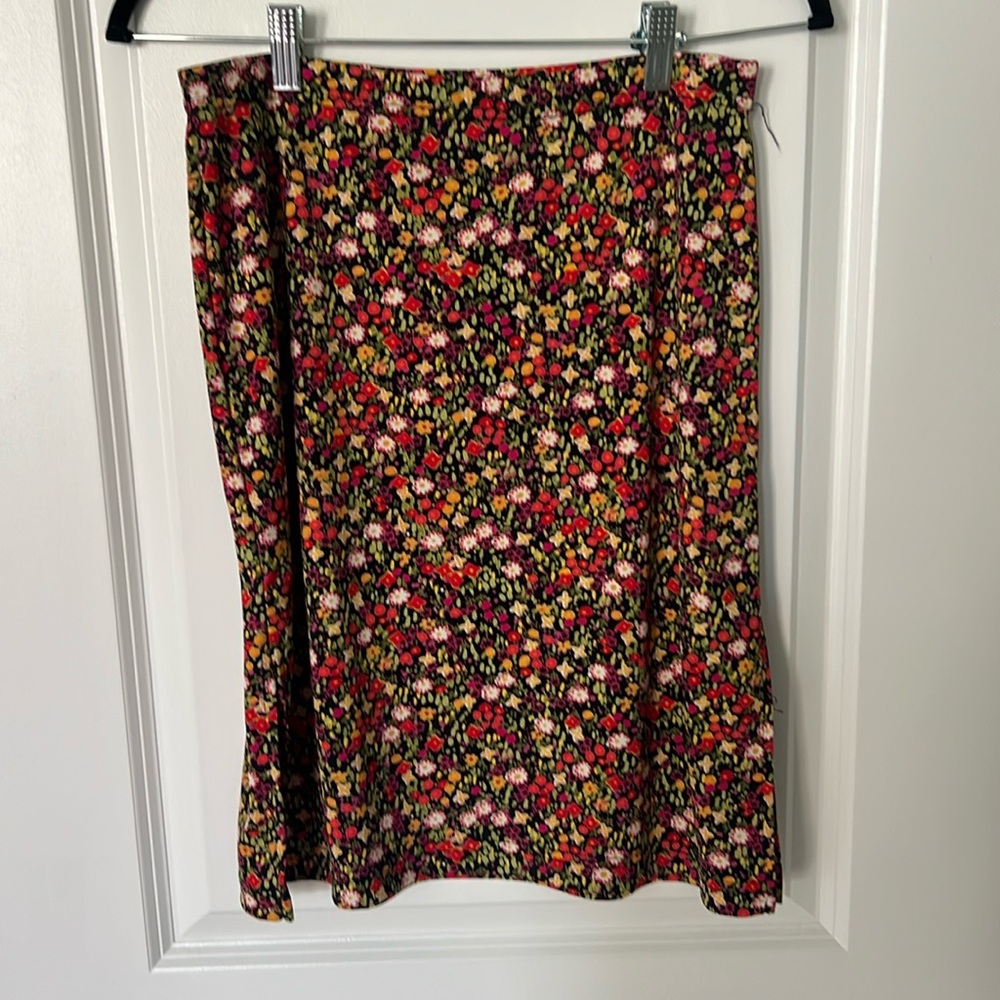 Vintage floral skirt